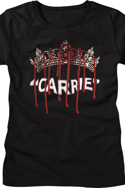 Womens Prom Crown Carrie Shirt