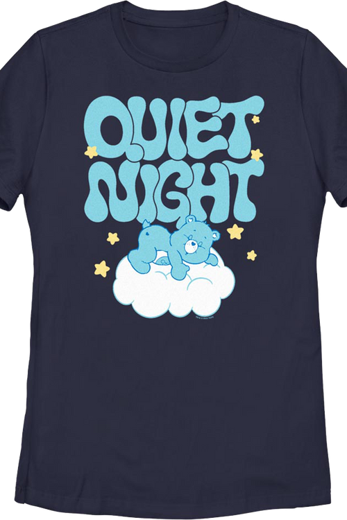 Womens Quiet Night Care Bears Shirt