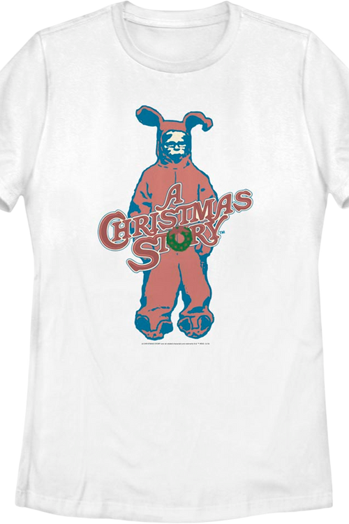 Womens Ralphie's Pink Nightmare Christmas Story Shirt
