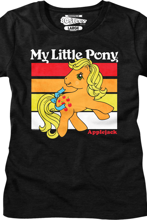 Womens Retro Applejack My Little Pony Shirt
