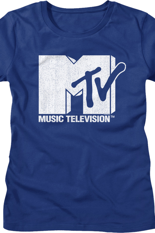 Womens Retro MTV Logo Shirt