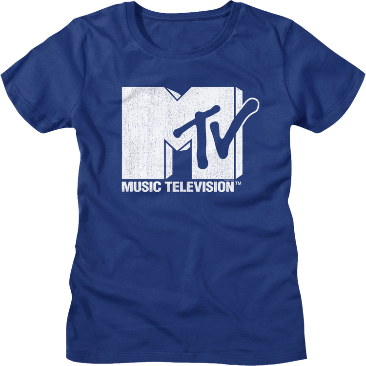 Womens Retro MTV Logo Shirt