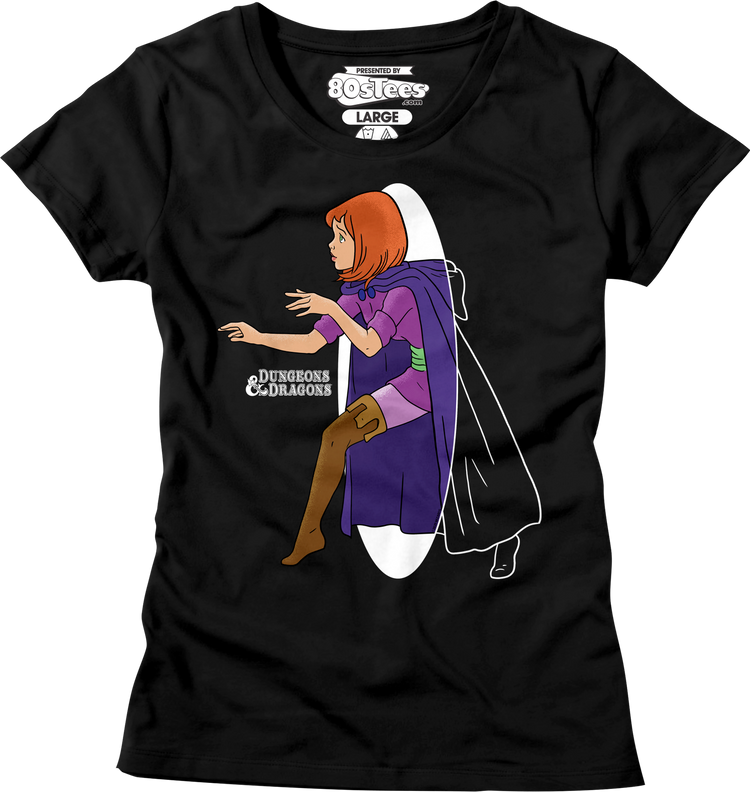 Womens Sheila's Magical Cloak Dungeons & Dragons Shirt