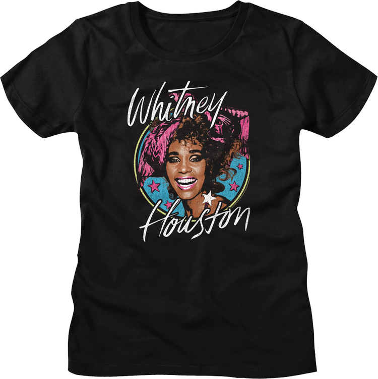 Womens Superstar Whitney Houston Shirt