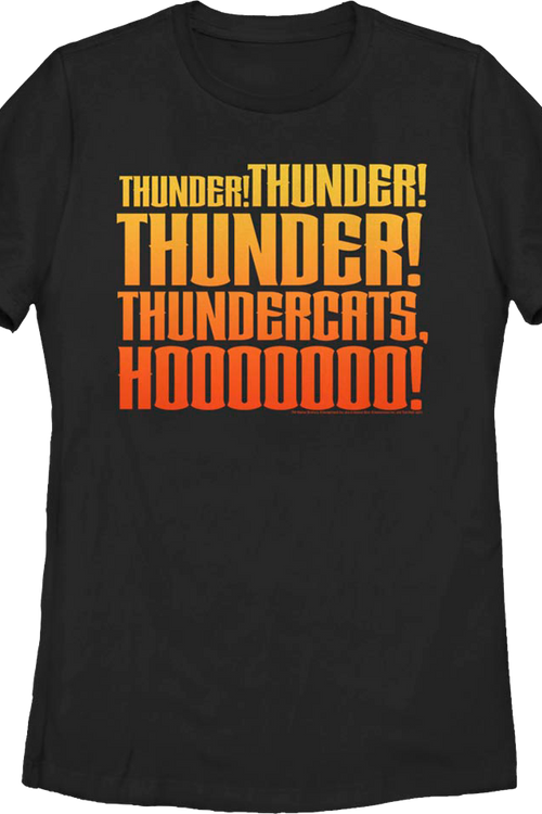 Womens Thunder Thunder Thunder ThunderCats Ho Shirt