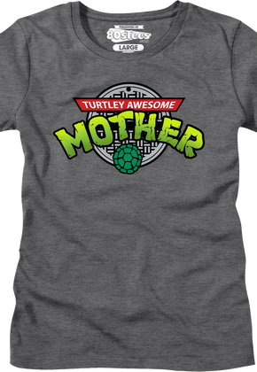 Womens Turtley Awesome Mother Teenage Mutant Ninja Turtles Shirt