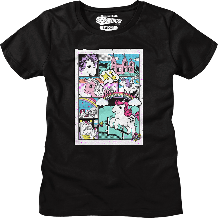 Womens Unicorn Story My Little Pony Shirt