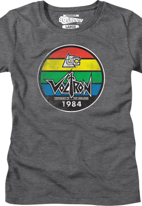 Womens Vintage 1984 Stripes Voltron Shirt