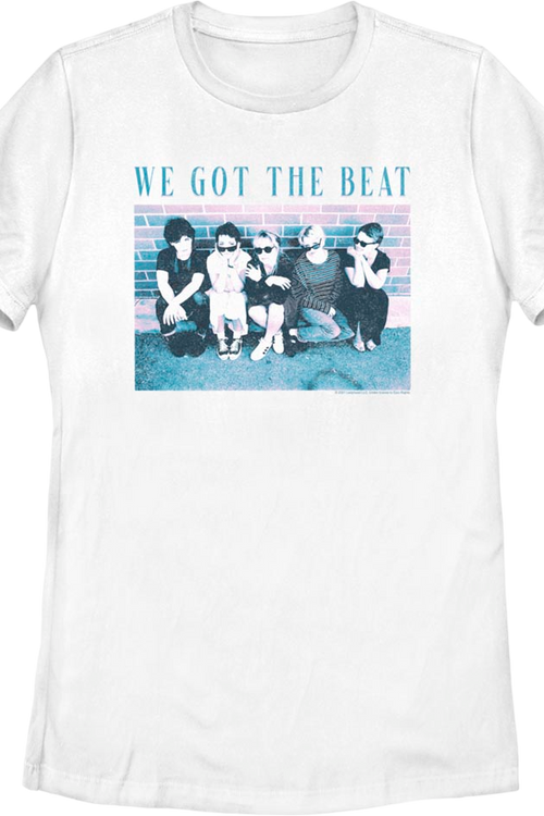Womens We Got The Beat Group Photo Go-Go's Shirt