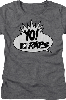 Womens Yo! MTV Raps Vintage Logo MTV Shirt