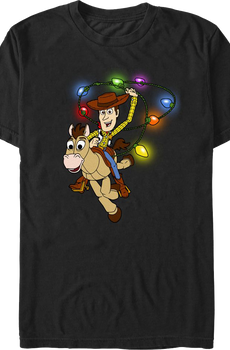 Woody's Christmas Lasso Toy Story T-Shirt