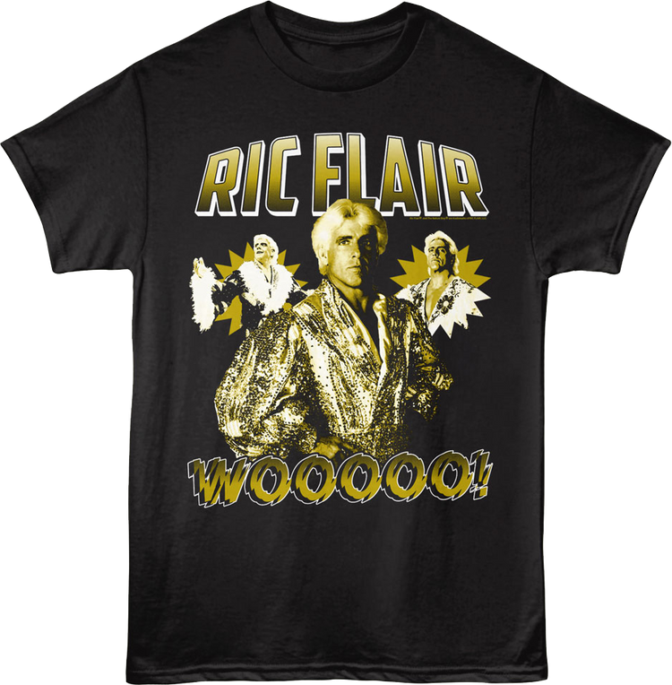 Wooooo Collage Ric Flair T-Shirt