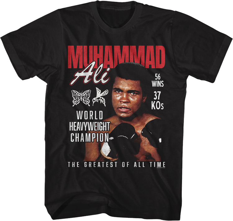 World Heavyweight Champion Greatest Of All Time Muhammad Ali T-Shirt
