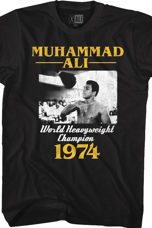 World Heavyweight Champion Muhammad Ali T-Shirt