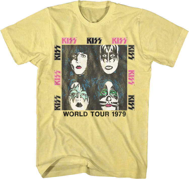 World Tour 1979 KISS T-Shirt