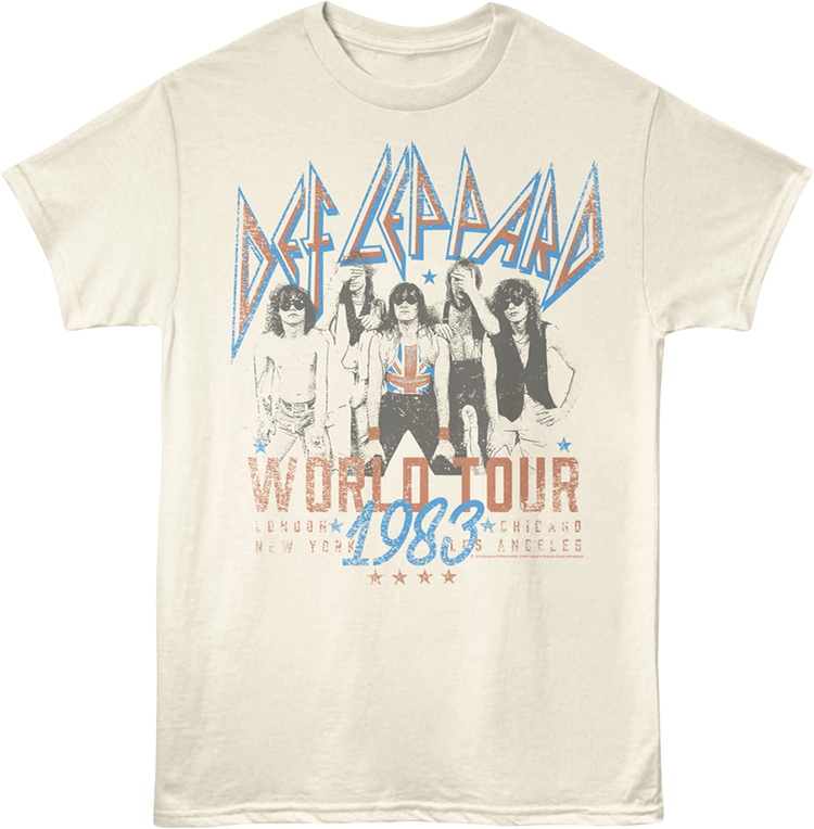 World Tour 1983 Def Leppard T-Shirt