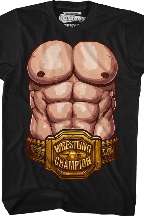 Wrestling Champion Abs T-Shirt