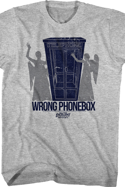 Wrong Phonebox Bill & Ted's Excellent Adventure T-Shirt