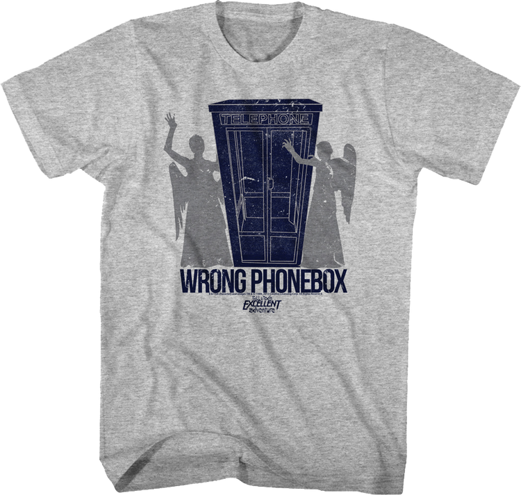 Wrong Phonebox Bill & Ted's Excellent Adventure T-Shirt