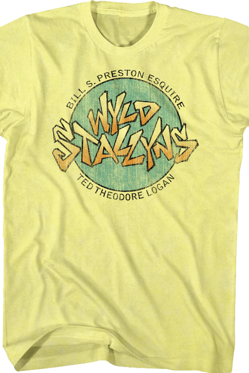 Wyld Stallyns Bill and Ted's Excellent Adventure T-Shirt