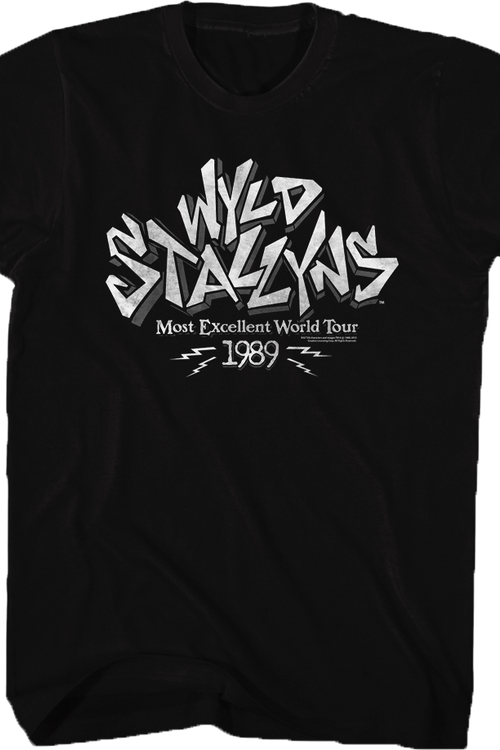 Wyld Stallyns Excellent Tour Shirt