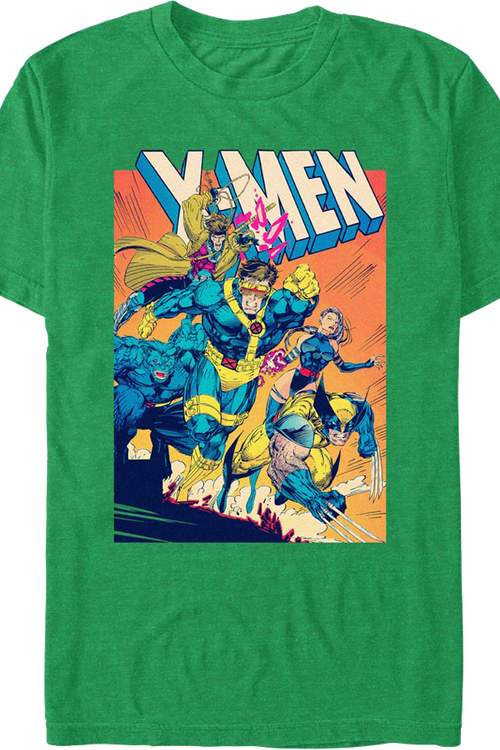X-Men Cover Shot Marvel Comics T-Shirt