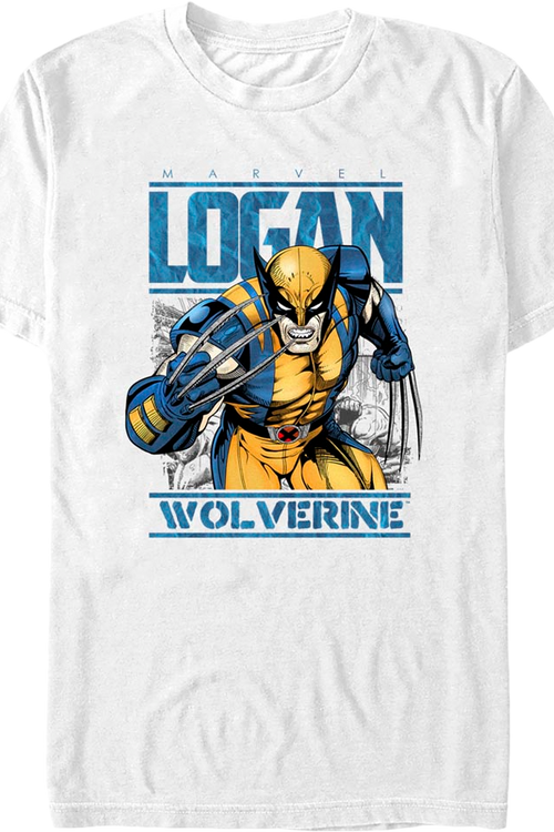 X-Men Logan Wolverine Marvel Comics T-Shirt