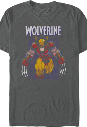 X-Men Wolverine Hero Stance Marvel Comics T-Shirt