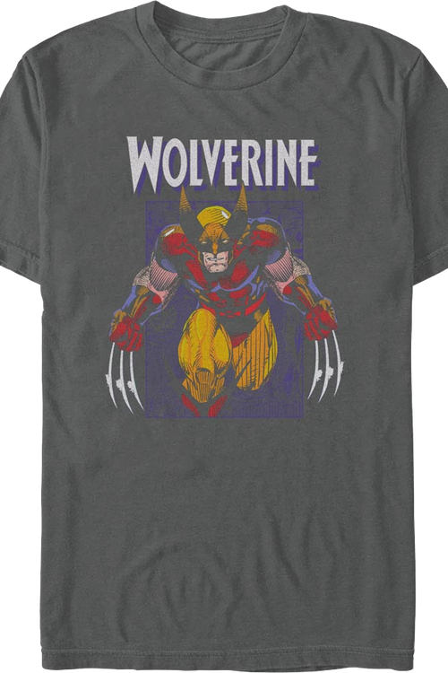 X-Men Wolverine Hero Stance Marvel Comics T-Shirt