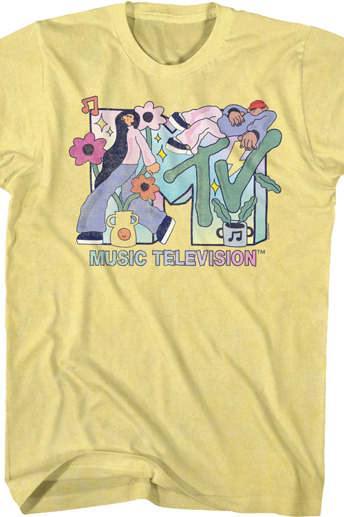 Yellow Logo MTV Shirt