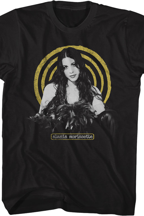 Yellow Spiral Alanis Morissette T-Shirt