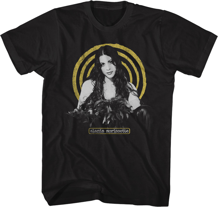 Yellow Spiral Alanis Morissette T-Shirt