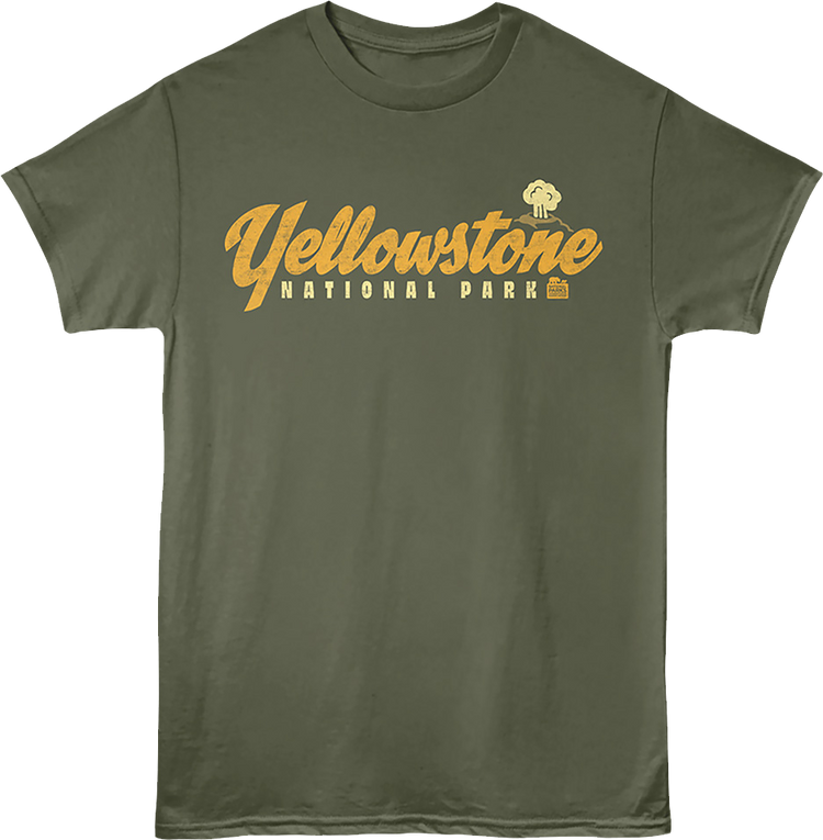 Vintage Geyser Yellowstone National Park T-Shirt