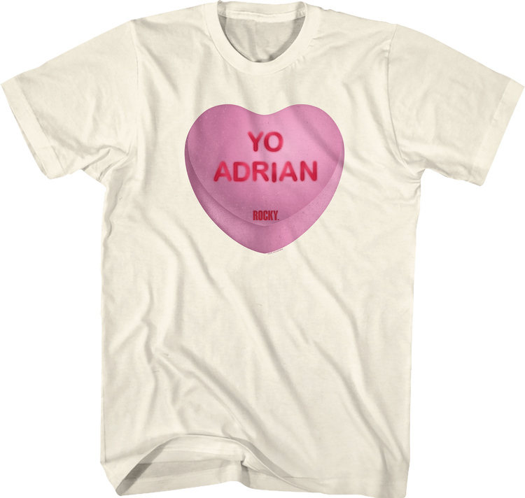 Yo Adrian Candy Heart Rocky T-Shirt