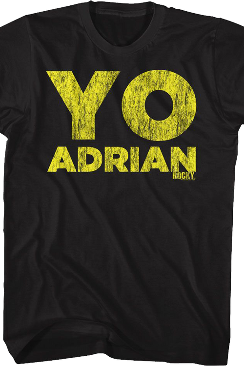 Vintage Yo Adrian Rocky T-Shirt