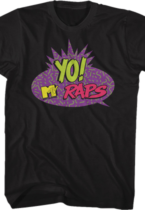 Yo MTV Raps Classic Logo MTV Shirt