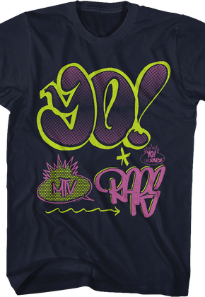 Yo! MTV Raps Graffiti MTV Shirt