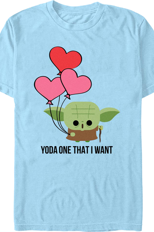 Yoda One That I Want Star Wars T-Shirt