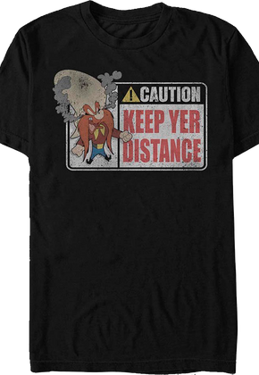 Yosemite Sam Keep Yer Distance Looney Tunes T-Shirt