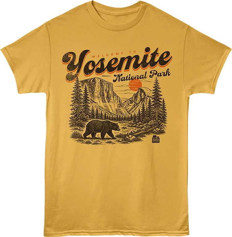 Bear Photo Yosemite National Park T-Shirt