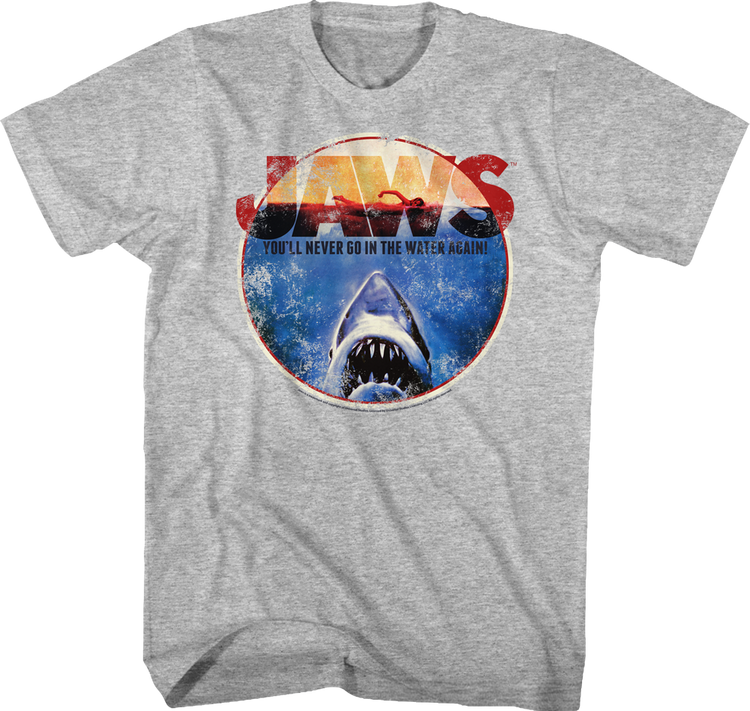 You'll Never Go In The Water Again Jaws T-Shirt