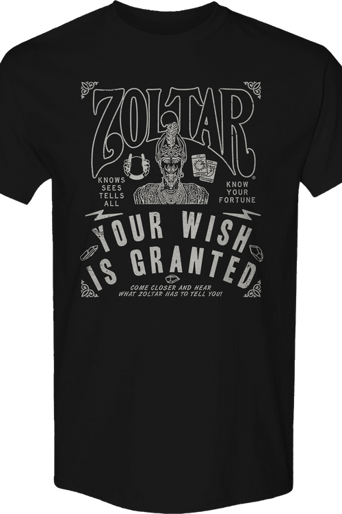 Your Wish Is Granted Zoltar T-Shirt