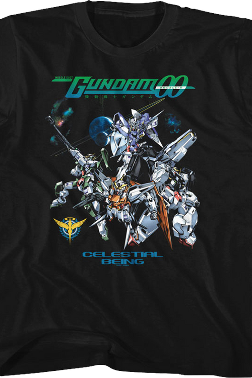Youth Celestial Being Gundam Shirt