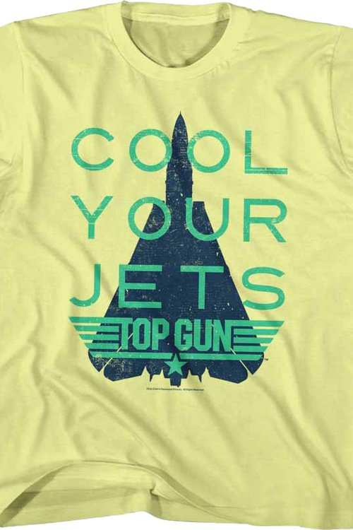 Youth Cool Your Jets Top Gun Shirt