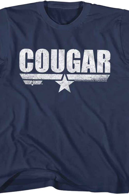 Youth Cougar Top Gun Shirt