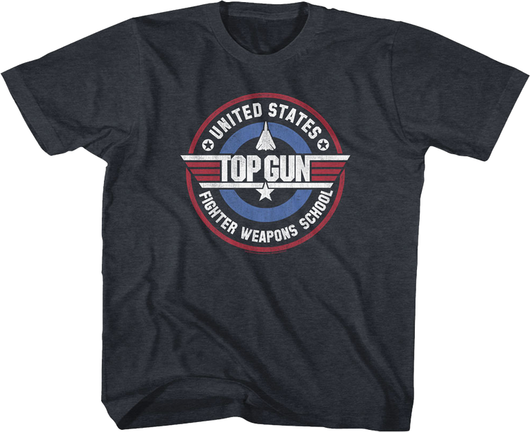 Youth Fighter Weapons School Top Gun Shirt