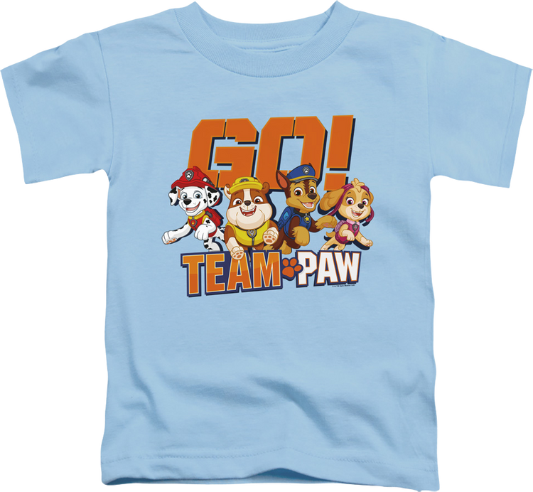 Youth Go Team PAW Patrol Shirt
