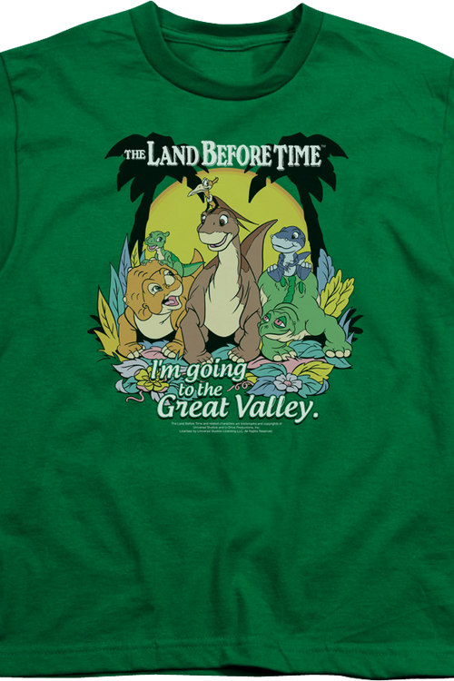 Youth Great Valley Land Before Time Shirt