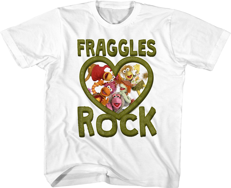 Youth Heart Fraggle Rock Shirt