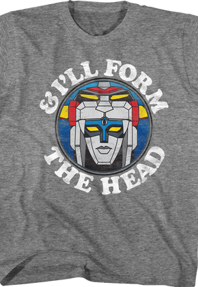 Youth I'll Form The Head Voltron Shirt